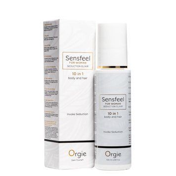 Лосьйон з феромонами для тіла та волосся Orgie &ndash; Sensfeel Seduction Elixir 10 in 1 for Woman (100 мл) SX1542 фото