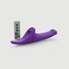Вібронасадка для страпону з вакуумною стимуляцією Strap-On-Me Multi Orgasm Dildo L Purple SX4034 фото 1