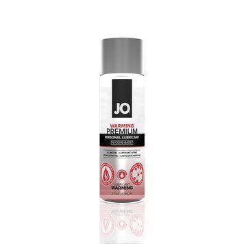 Лубрикант на силіконовій основі JO PREMIUM &mdash; WARMING (60 мл) SO1825 фото