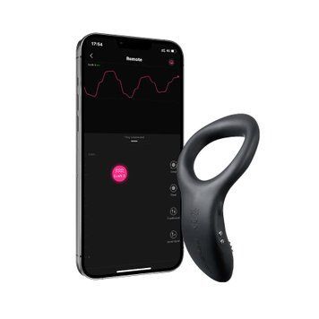 Смарт кільце-насадка на член Lovense Diamo Cock Ring SO4565 фото