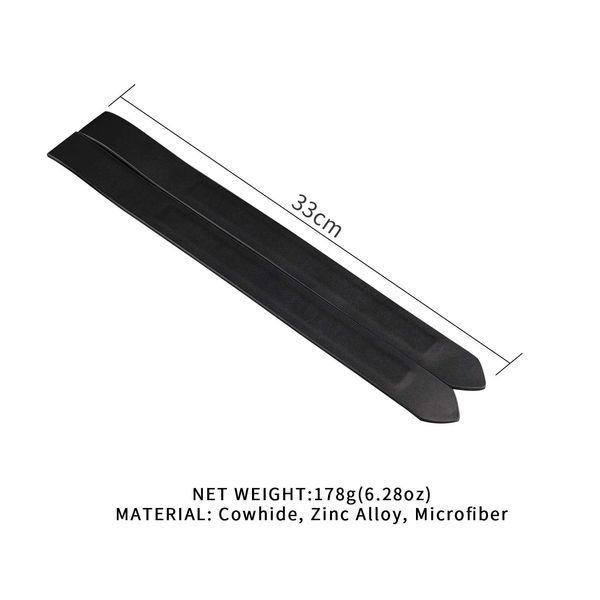Фіксатори для рук та ніг LOCKINK Wristcuffs/Anklecuffs, чорні, натуральна шкіра SX0837 фото