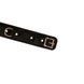 Нашийник з повідцем Liebe Seele Boudoir Amor Collar with Leash Black, три кільця SX1668 фото 5