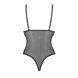 Боді з ажурним ліфом Passion CHRISTA BODY L/XL, black SO5753 фото 4