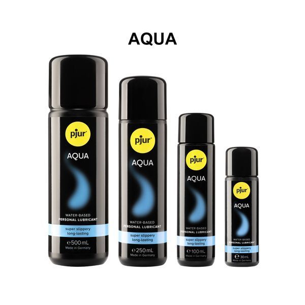 Лубрикант на водній основі pjur Aqua 30 мл, ефект оксамитової шкіри без прилипання PJ10330 фото