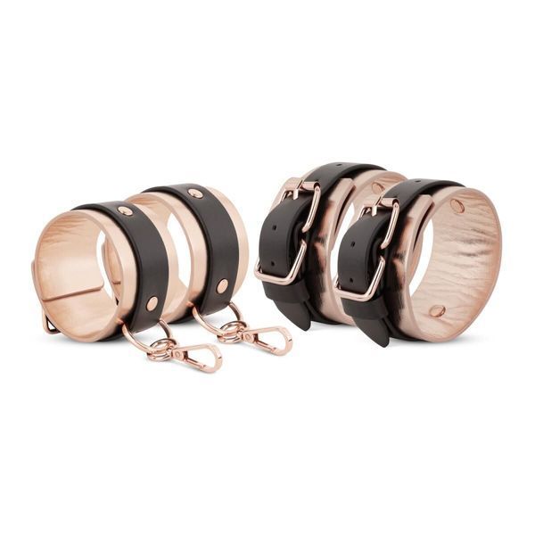 Фіксатор рук і ніг для ліжка Rosy Gold - Under-Mattress Restraint Set SX3911 фото