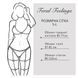 Портупея на груди Feral Feelings - Harness Top, натуральна шкіра, колір чорний SO3442 фото 4