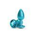 Анальна пробка NS Novelties Rear Assets - Iridescent Teal - Small - Teal SX4381 фото 1