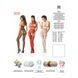Бодістокінг Passion BS048 red, комбінезон, імітація колгот та відкритого топа PBS048R фото 5
