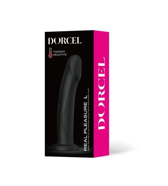 Фалоімітатор Dorcel Real Pleasure L Black SX2268 фото