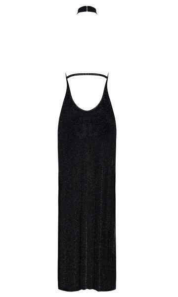 Сукня Noir Handmade F372 Onyx Twin-slit Long dress S SX4109 фото