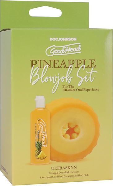 Набір для мінету Doc Johnson GoodHead Pineapple Blowjob Set SX4414 фото