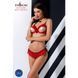 Комплект білизни Passion Exclusive CHERRY SET OpenBra S/M, red, відкритий ліф, трусики-спідничка PS25508 фото 3