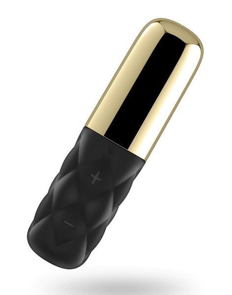 Потужний мінівібратор Satisfyer Sparkling Darling Gold зі знімним ковпачком, 16 режимів роботи SO3106 фото