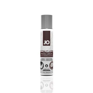 Змазка-крем з кокосовою олією JO Coconut Hybrid ORIGINAL (30 мл) біла SO1484 фото