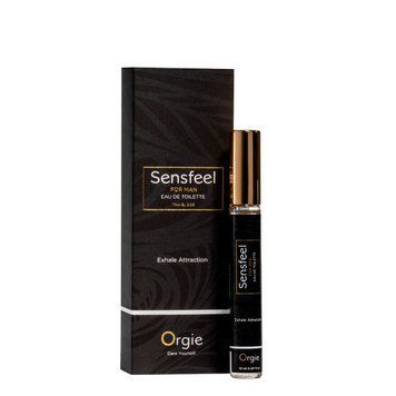 Чоловічі парфуми з феромонами Orgie &ndash; Sensfeel for Man Travel Size (10 мл), цитрусово-деревний аромат SX1538 фото
